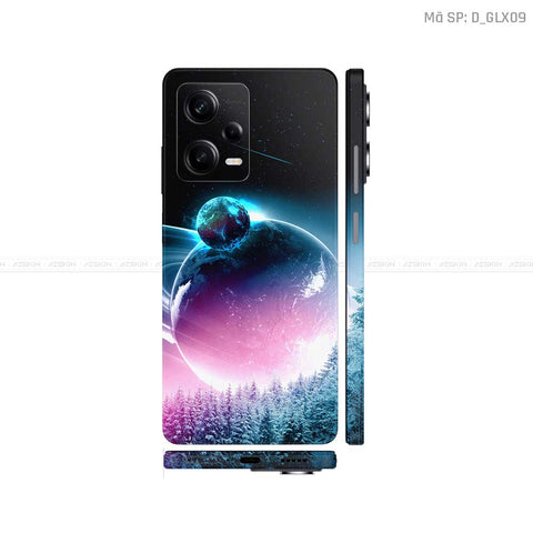 Dán Skin Xiaomi Redmi Note 12 Series Hình Galaxy - Space | D_GLX09