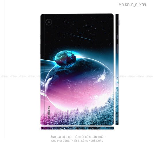 Dán Skin Galaxy Tab A Series Hình Galaxy - Space | D_GLX09