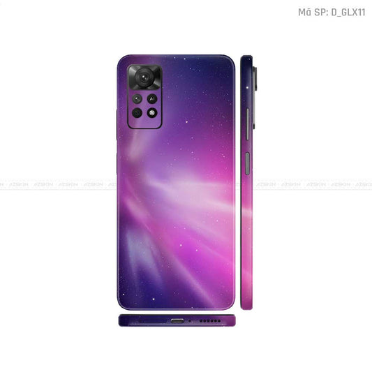 Dán Skin Xiaomi Redmi Note 11 Series Hình Galaxy - Space | D_GLX11