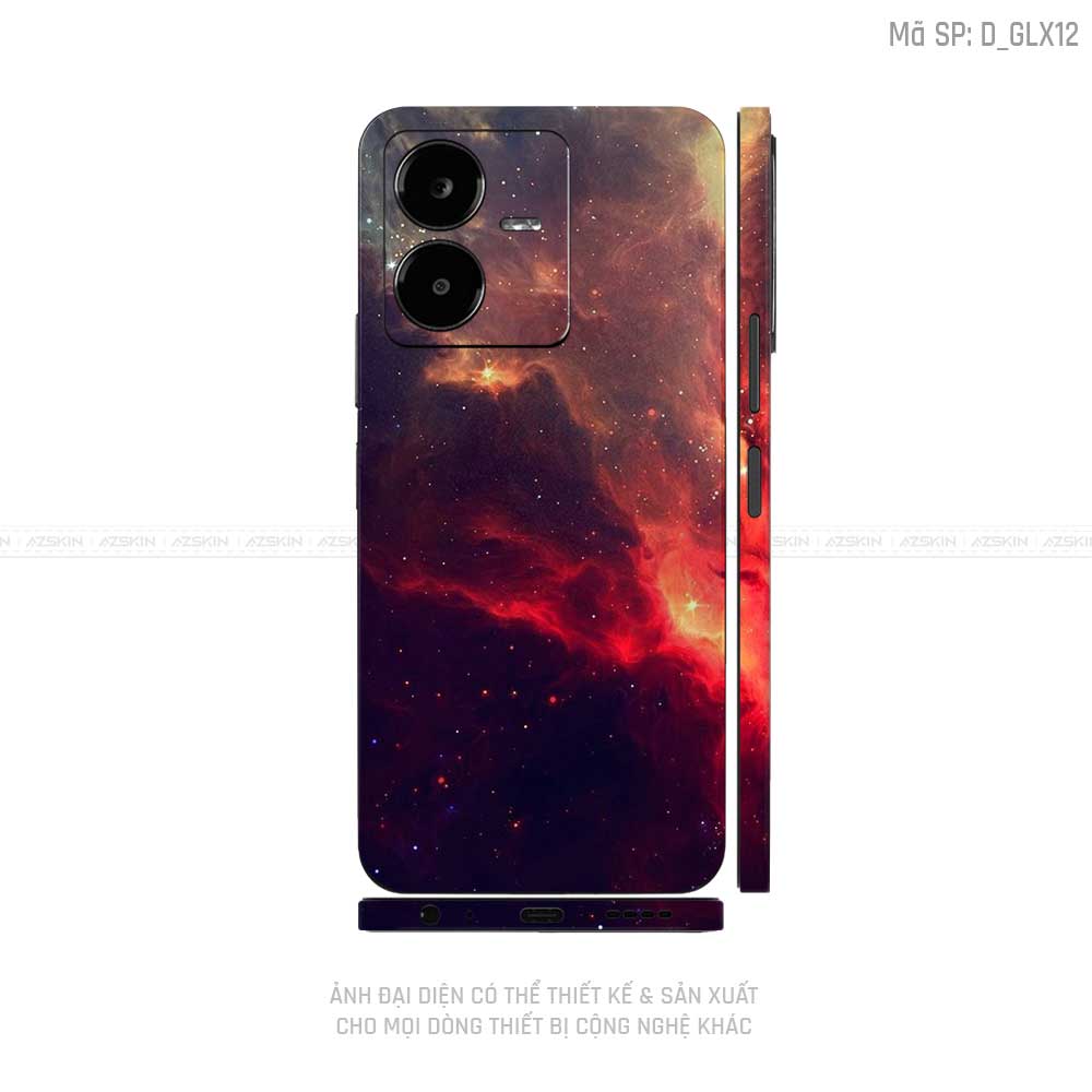 Dán Skin Vivo Y Series Hình Galaxy - Space | D_GLX12