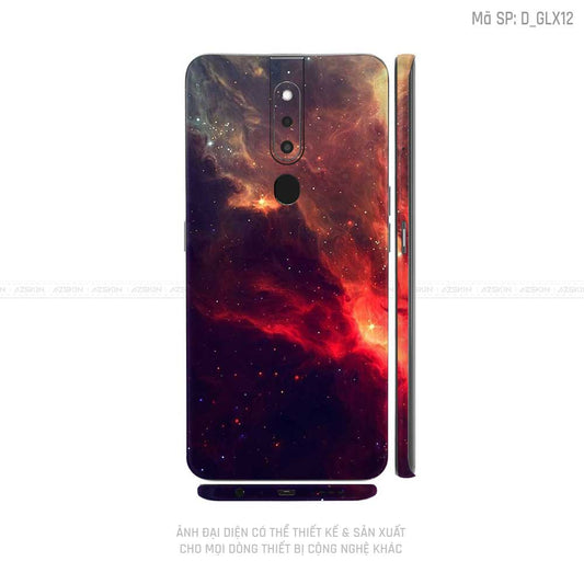 Miếng Dán Skin Điện Thoại OPPO F Series Hình Galaxy-Space | D_GLX12