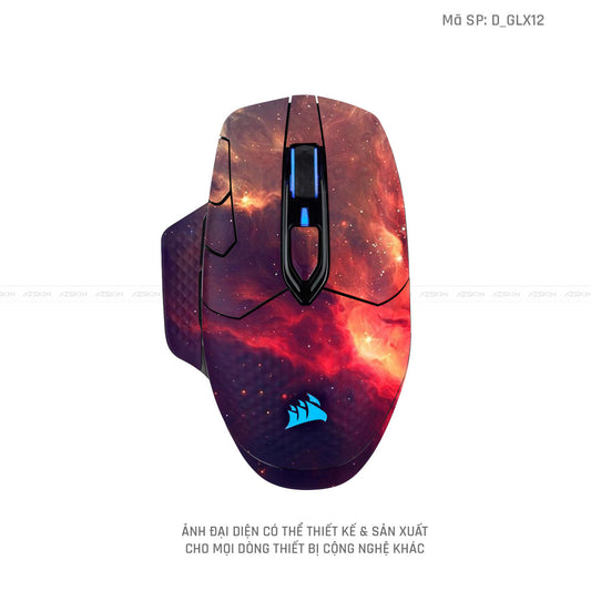 Skin Dán Chuột Corsair Hình Galaxy - Space | D_GLX12