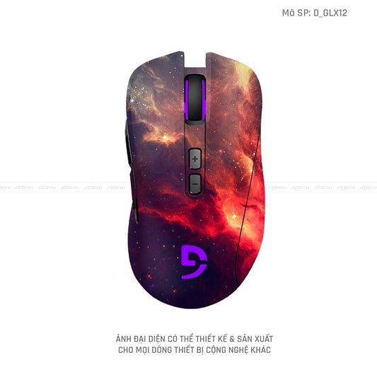 Skin Dán Chuột Fuhlen Hình Galaxy - Space | D_GLX12