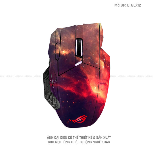 Skin Dán Chuột Asus Hình Galaxy - Space | D_GLX12