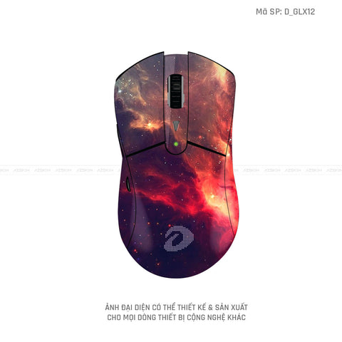 Skin Dán Chuột Dareu Hình Galaxy - Space | D_GLX12