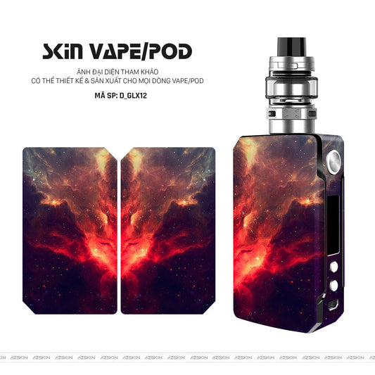 Dán Skin Vape Hình Galaxy - Space | D_GLX12