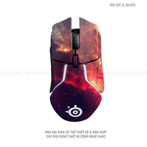 Skin Dán Chuột Steelseries Hình Galaxy Vũ Trụ | D_GLX12