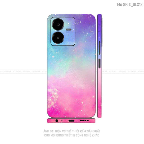 Dán Skin Vivo Y Series Hình Galaxy - Space | D_GLX13