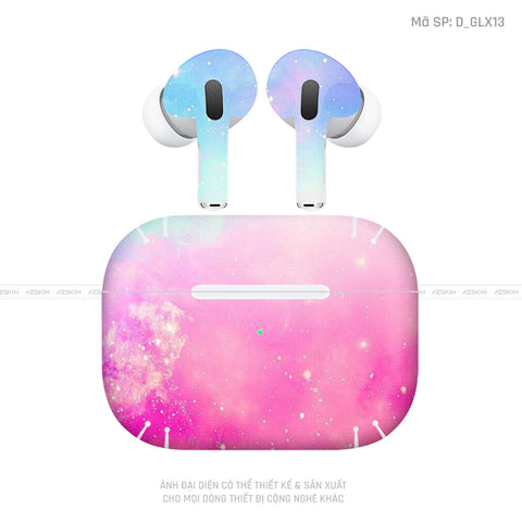 Dán Skin Tai Nghe Airpod Pro/ Pro 2 Hình Galaxy - Space | D_GLX13