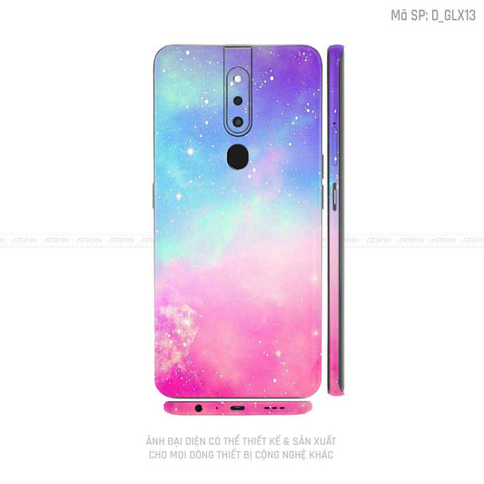 Miếng Dán Skin Điện Thoại OPPO F Series Hình Galaxy-Space | D_GLX13
