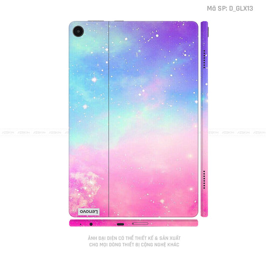 Dán Skin Máy Tính Bảng Lenovo Pad Series Hình Galaxy - Space | D_GLX13