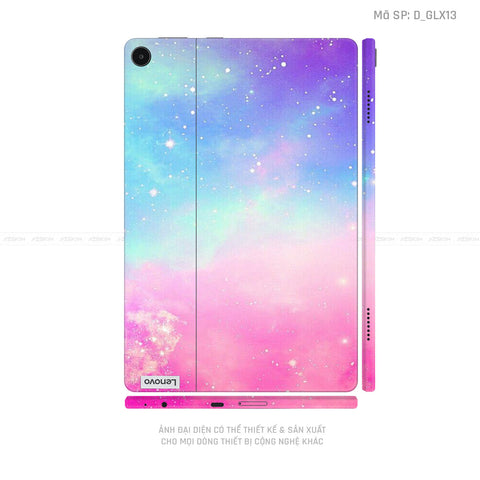 Dán Skin Máy Tính Bảng Lenovo Pad Series Hình Galaxy - Space | D_GLX13
