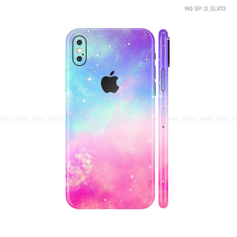 Dán Skin IPhone X Series Hình Galaxy - Space | D_GLX13