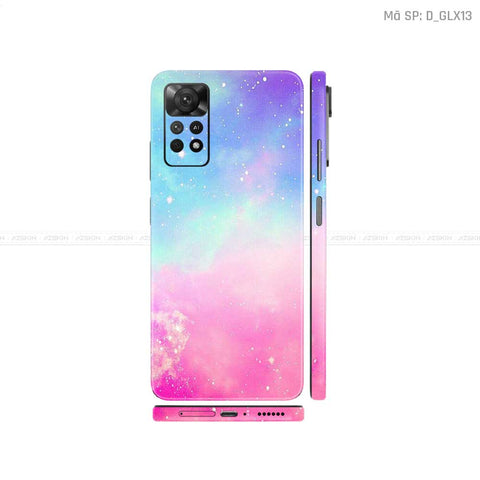 Dán Skin Xiaomi Redmi Note 11 Series Hình Galaxy - Space | D_GLX13