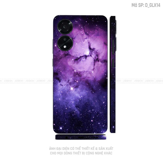 Miếng Dán Skin Điện Thoại OPPO A Series Hình Galaxy - Space | D_GLX14