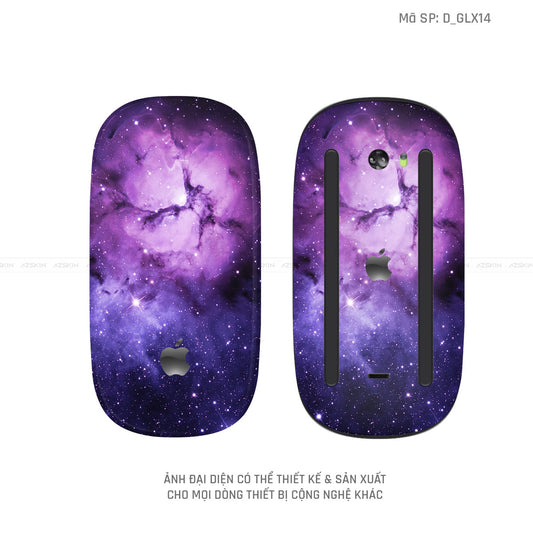 Skin Dán Chuột Apple Magic Mouse Hình Galaxy - Space | D_GLX14