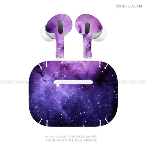 Dán Skin Tai Nghe Airpod Pro/ Pro 2 Hình Galaxy - Space | D_GLX14