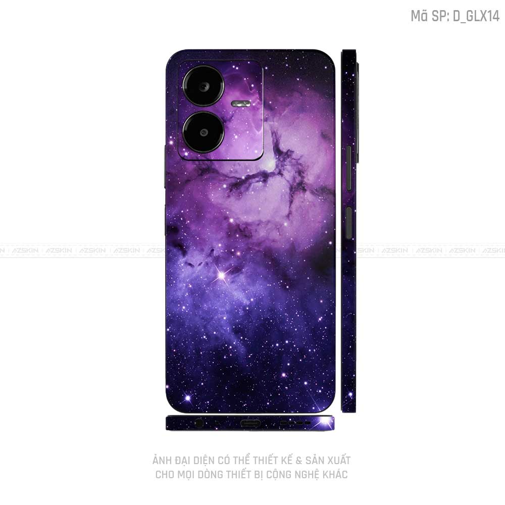Dán Skin Vivo Y Series Hình Galaxy - Space | D_GLX14