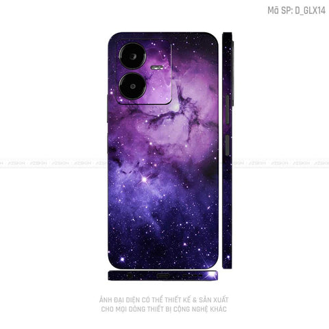 Dán Skin Vivo Y Series Hình Galaxy - Space | D_GLX14