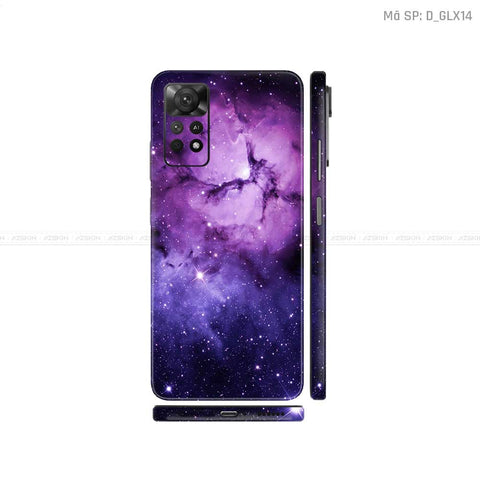 Dán Skin Xiaomi Redmi Note 11 Series Hình Galaxy - Space | D_GLX14