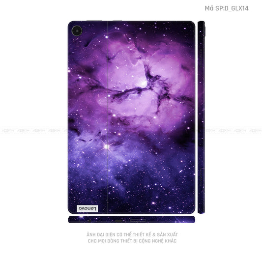 Dán Skin Máy Tính Bảng Lenovo Pad Series Hình Galaxy - Space | D_GLX14