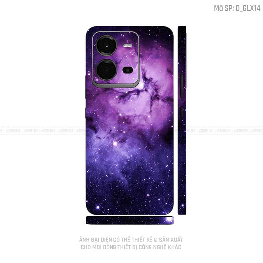 Dán Skin Vivo V Series Hình Galaxy-Space | D_GLX14