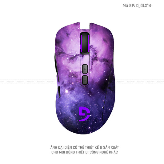 Skin Dán Chuột Fuhlen Hình Galaxy - Space | D_GLX14
