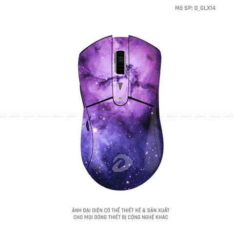 Skin Dán Chuột Dareu Hình Galaxy - Space | D_GLX14