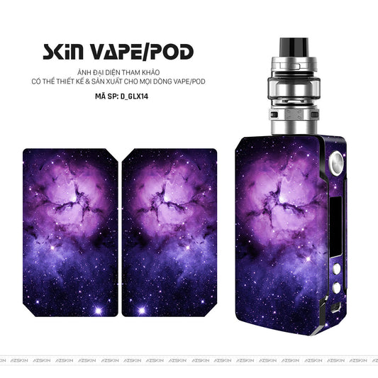 Dán Skin Vape Hình Galaxy - Space | D_GLX14