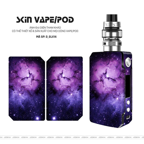 Dán Skin Vape Hình Galaxy - Space | D_GLX14