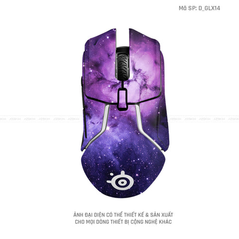 Skin Dán Chuột Steelseries Hình Galaxy Vũ Trụ | D_GLX14