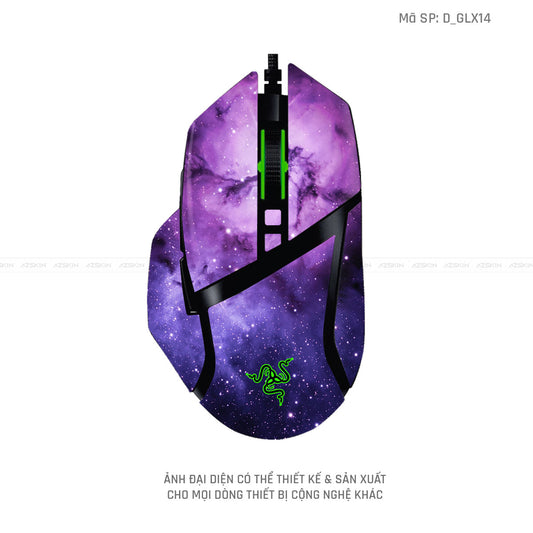 Skin Dán Chuột Razer Hình Galaxy - Space | D_GLX14