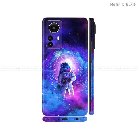 Dán Skin Xiaomi 12 Series Hình Galaxy - Space | D_GLX15