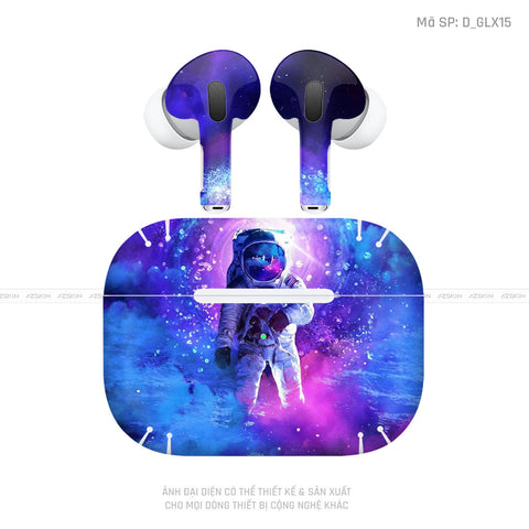 Dán Skin Tai Nghe Airpod Pro/ Pro 2 Hình Galaxy - Space | D_GLX15