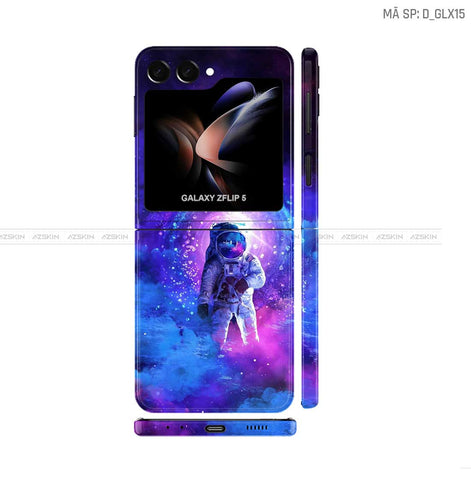 Dán Skin Galaxy Z Flip5 Hình Galaxy-Space | D_GLX15