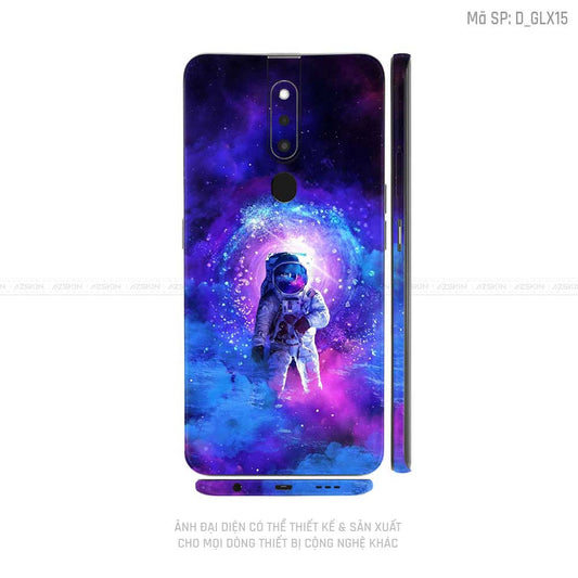 Miếng Dán Skin Điện Thoại OPPO F Series Hình Galaxy-Space | D_GLX15