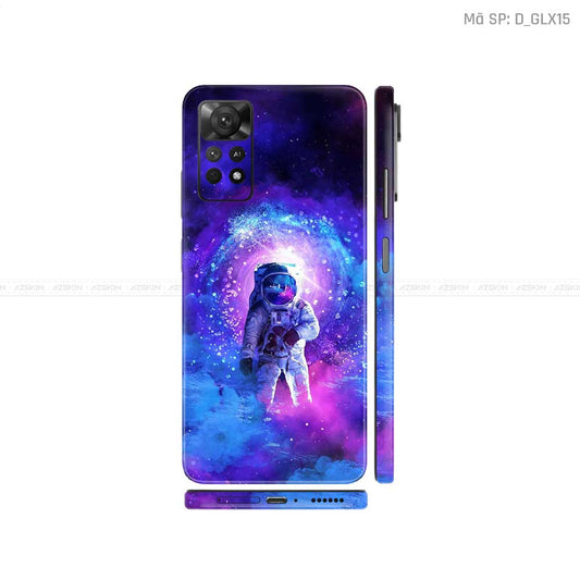 Dán Skin Xiaomi Redmi Note 11 Series Hình Galaxy - Space | D_GLX15