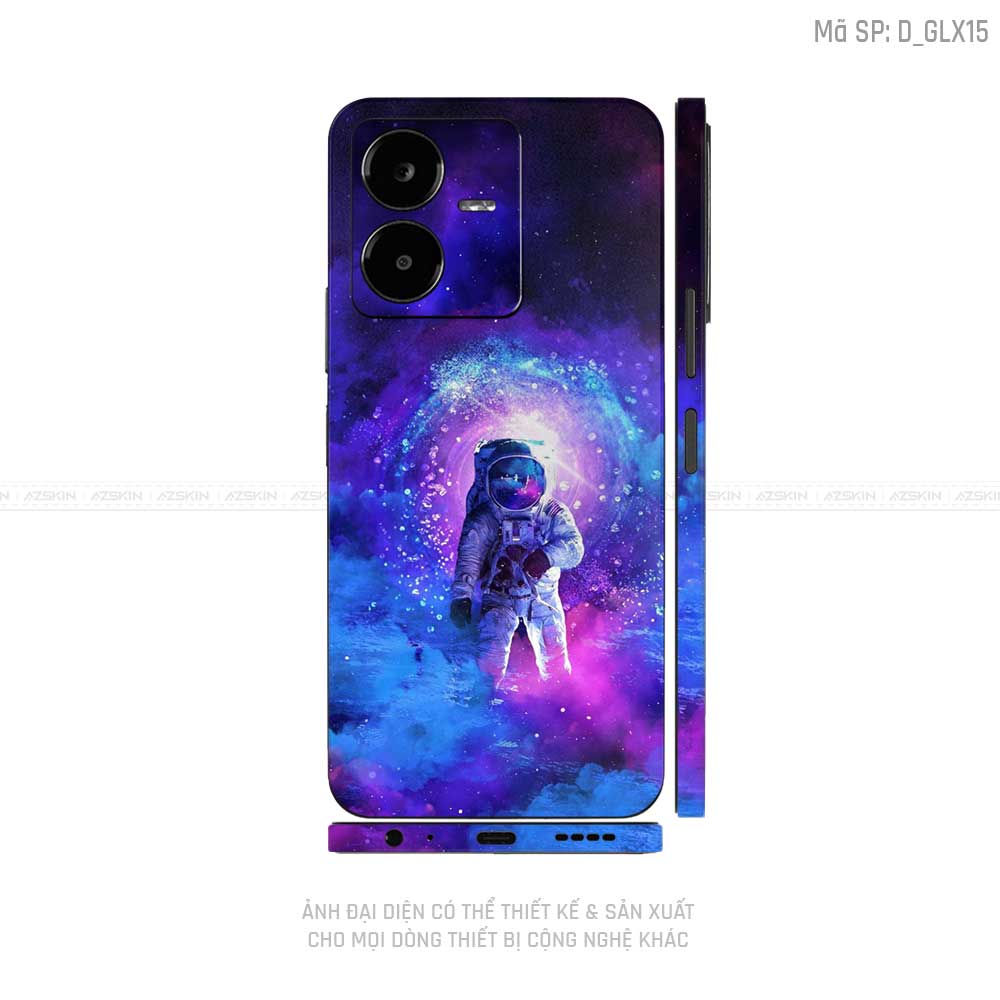 Dán Skin Vivo Y Series Hình Galaxy - Space | D_GLX15