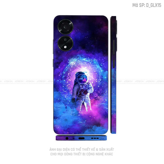 Miếng Dán Skin Điện Thoại OPPO A Series Hình Galaxy - Space | D_GLX15