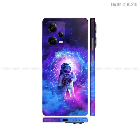 Dán Skin Xiaomi Redmi Note 12 Series Hình Galaxy - Space | D_GLX15