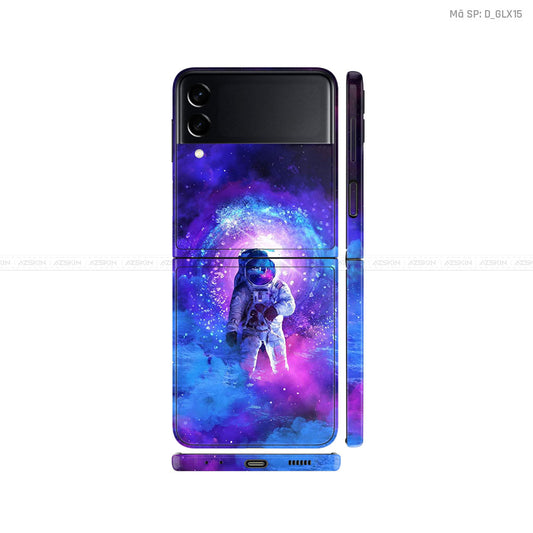 Dán Skin Galaxy Zflip4 Hình Galaxy - Space | D_GLX15