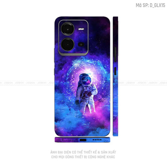 Dán Skin Vivo V Series Hình Galaxy-Space | D_GLX15