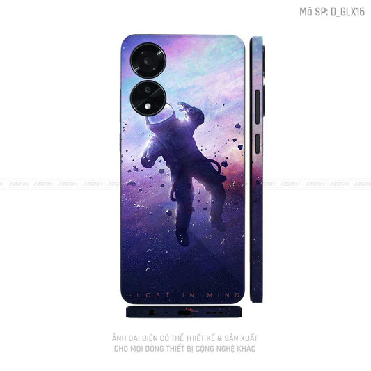 Miếng Dán Skin Điện Thoại OPPO A Series Hình Galaxy - Space | D_GLX16