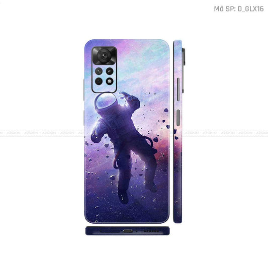 Dán Skin Xiaomi Redmi Note 11 Series Hình Galaxy - Space | D_GLX16