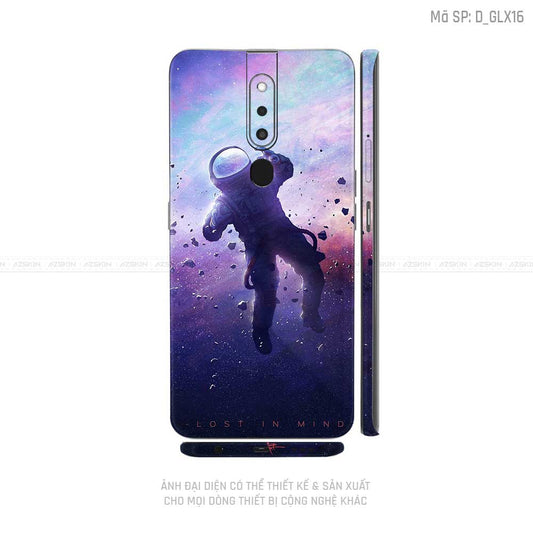 Miếng Dán Skin Điện Thoại OPPO F Series Hình Galaxy-Space | D_GLX16