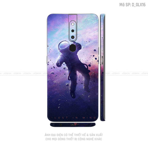 Miếng Dán Skin Điện Thoại OPPO F Series Hình Galaxy-Space | D_GLX16