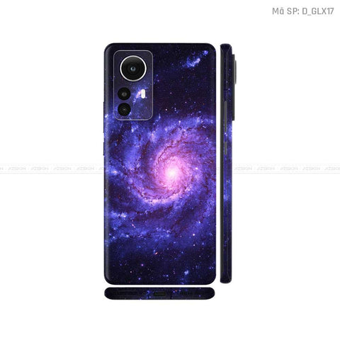 Dán Skin Xiaomi 12 Series Hình Galaxy - Space | D_GLX17