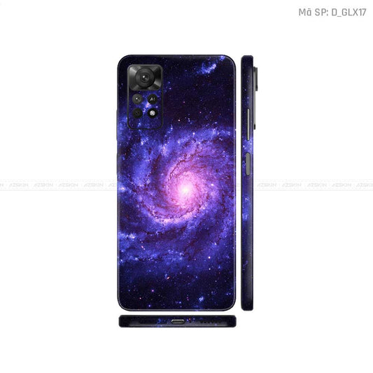 Dán Skin Xiaomi Redmi Note 11 Series Hình Galaxy - Space | D_GLX17