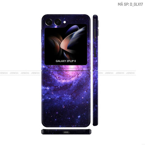Dán Skin Galaxy Z Flip5 Hình Galaxy-Space | D_GLX17