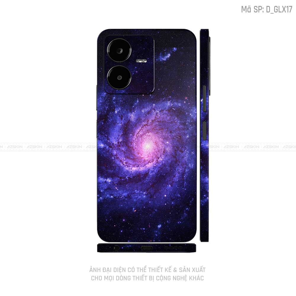 Dán Skin Vivo Y Series Hình Galaxy - Space | D_GLX17